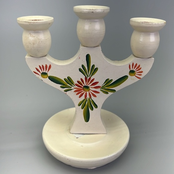 Handpainted Swedish Candleholders - Picture 3 of 8